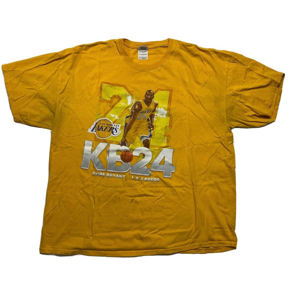 RARE Y2K Vintage Kobe Bryant 24 T-shirt Size XXL